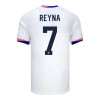 Maillot de Supporter Etats-Unis Reyna 7 Domicile 2024 Pour Homme